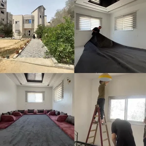 Aménagement intérieur et extérieur d’une maison moderne.